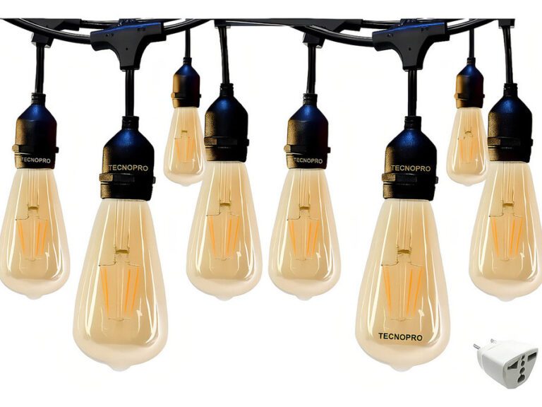 Guirnalda Luces Led Ampolletas E27 Incluidas 10m Decorativa...