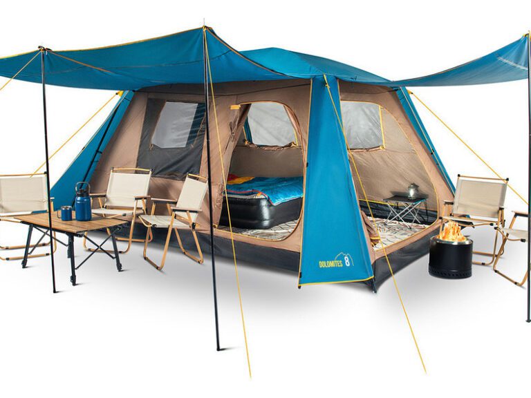 Carpa Camping Dolomites 8 Discovery, 8 Personas Techo Largo