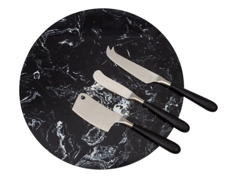 Set Tabla de Aperitivo Simple Cook Singular Negro