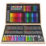 Set De Dibujo Y Pintura, Lápices Y Accesorios 180 Piezas