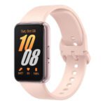 Samsung Galaxy Fit3 Pink Gold Caja Rosa Correa Rosa Diseño de la correa Mesh