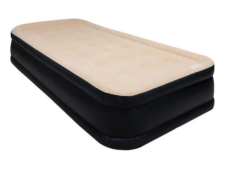 Colchón Inflable Eléctrico High Palace Twin Beige Doite