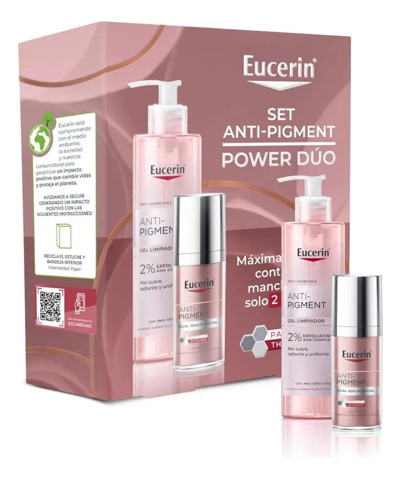 Eucerin Pack Rutina Antipigment Power Duo Todo Tipo De Piel Día/noche Eucerin Pack Rutina Antipigment Power Duo Todo Tipo De Piel Día/noche - Imagen 1