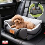 Cama para Mascota Portatil Tipo Asiento De Auto Para Perros Gatos