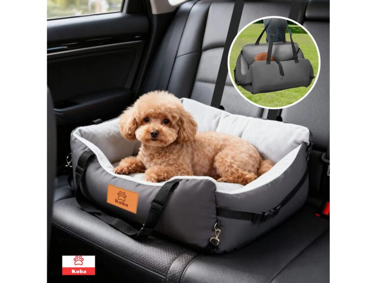 Cama para Mascota Portatil Tipo Asiento De Auto Para Perros Gatos