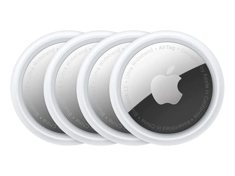 Airtag Apple Pack con Bluetooth color Blanco 4 Unidades - Distribuidor Autorizado
