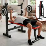 Press Banca Abdominal Reclinable Rack Pesas 6 Niveles