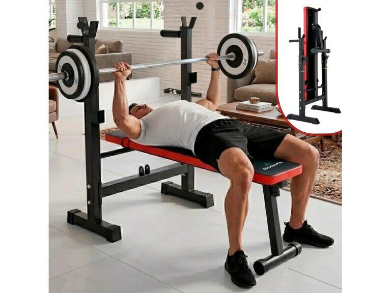 Press Banca Abdominal Reclinable Rack Pesas 6 Niveles