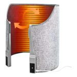 Calentador Plegable Eléctrico De Piernas 4 Velocidades Manta Color Gris