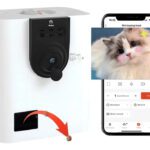 Cámara Inteligente Mascota con Alimentador Automático