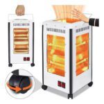 Calefactor Cuarzo Eléctrico 5 Lados 2000w Portátil Hogar Color Blanco