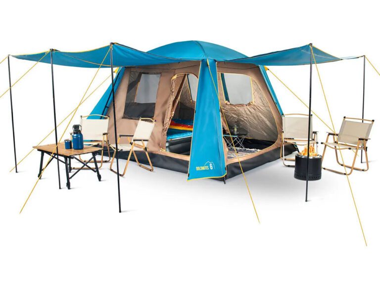 Carpa Camping Dolomites 6 Discovery, 6 Personas Techo Largo