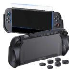 Funda Premium + Mica Vidrio + Grips + Para Nintendo Switch 2