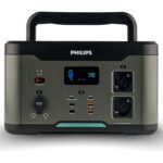 Estación De Energía | Generador eléctrico | Outdoor Power Bank Philips Dlp8092cb | 1000w 1166Wh