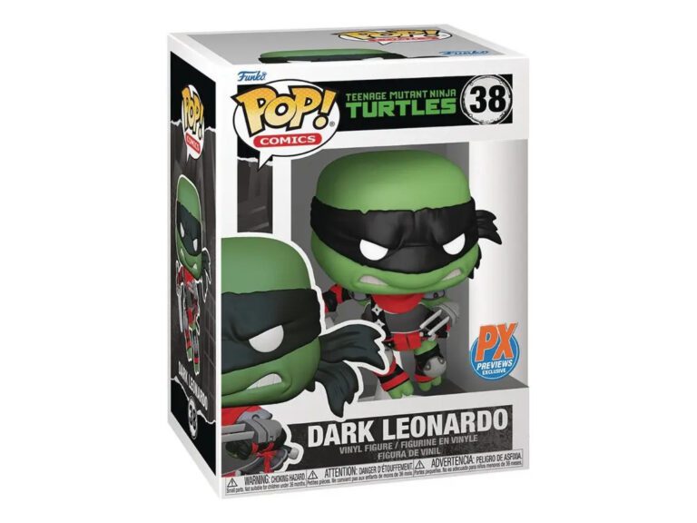 Funko Pop Dark Leonardo Tmnt Exclusivo Previews