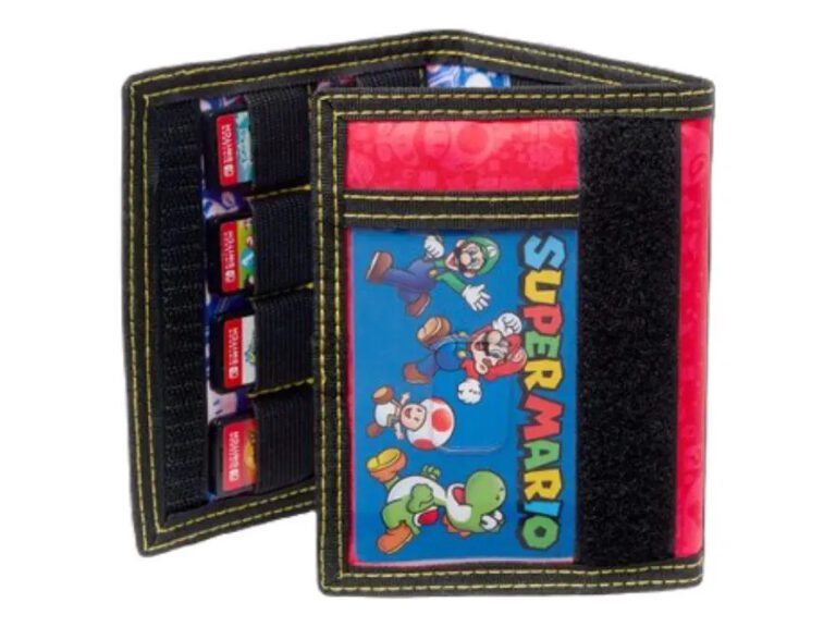 Porta Tarjetas De Juego Nintendo Switch Para 24 Cartuchos Color Rojo