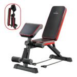 Press Banca Boomfit 7 Niveles Multifuncional Plegable 16en1 Negro