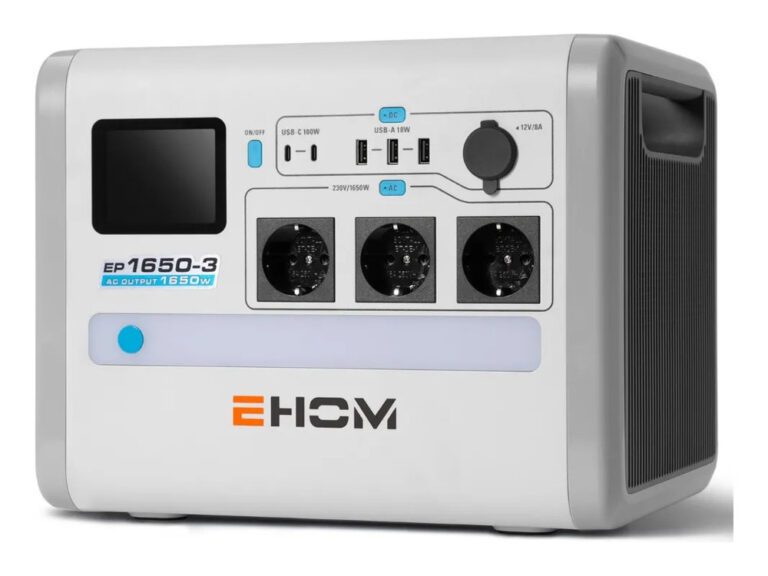 Estación De Energía Ehom 1024wh Batería Litio Larga Duración