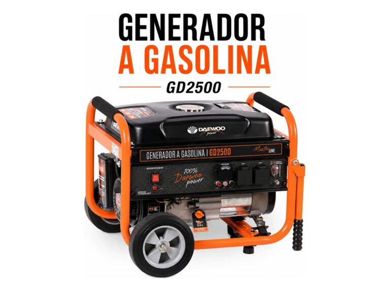 Generador Eléctrico A Gasolina 2000w 4 Tiempo Monocilindrico
