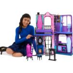 Casa de muñecas Mattel Monster High Casa de muñecas JBF16 color violeta