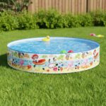 Piscina Rigida Redonda Para Niños 152x25cm Azul Claro