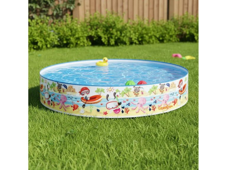 Piscina Rigida Redonda Para Niños 152x25cm Azul Claro
