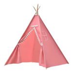 Carpa Tipi Pieza De Niños Para Decoraciones Y Juguetes Color Rosa