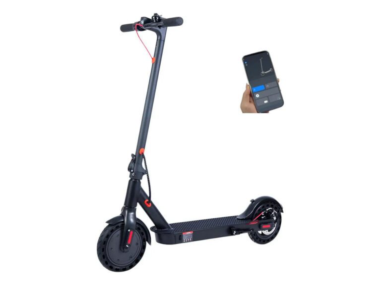 Scooter Eléctrico Aluminio Con App 30km 36v 350w E9pro Negro