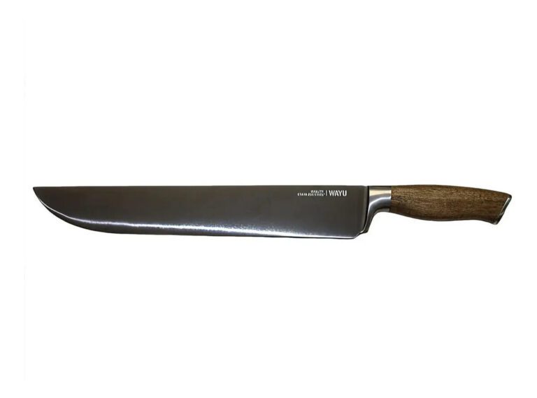 Cuchillo Parrillero Profesional Wayu Color Gris