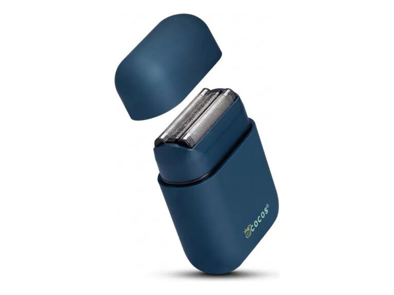 Afeitadora Facial Masculina Daily Shaver Mycocos® Azul Marino