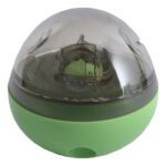 Juguete Dispensador Ovoide Para Perro Mascan Diametro 11,1cm Verde