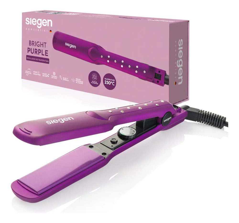 Alisador Siegen Sg-3540 Cerámica + Tourmalina Alisador Siegen Sg-3540 Cerámica + Tourmalina