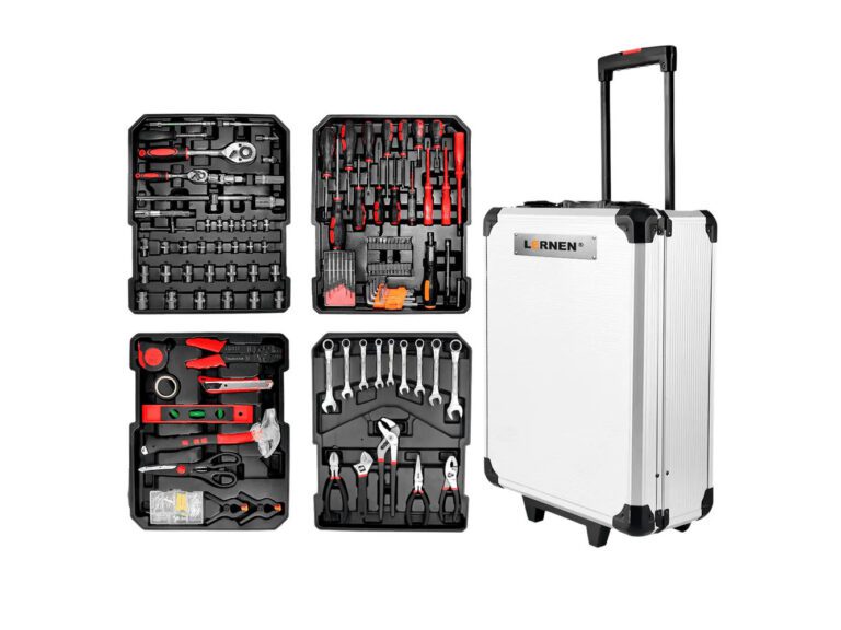 Kit Herramientas Manuales Pro Lernen 187p Maletín Portáril