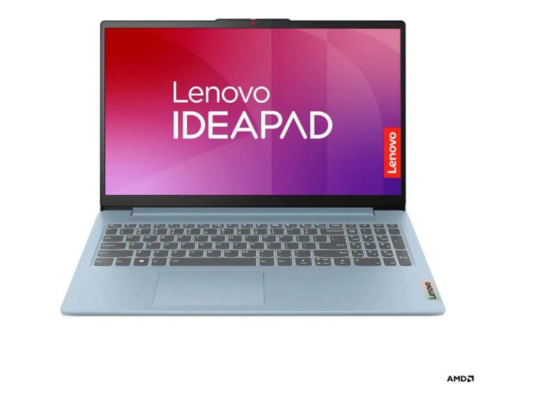 Lenovo Ideapad Slim 3 Ryzen 3 7320u 8gb Ram 512gb Ssd Celeste Moderna Portatil