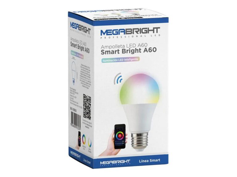 Ampolleta Led Smart Bright A60 10w E-27 Megabright