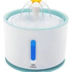 Bebedero para mascotas automático Animus Plástico 2,4L con capacidad de 2.4L color blanco