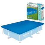 Cobertor Pileta Rectangular Bestway 58105 259 Cm X 170 Cm