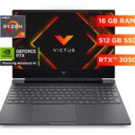 Notebook HP Gamer Victus 15-fb3026la AMD Ryzen 7 16gb Ram 512gb Ssd RTX3050 4gb Windows 11 Home
