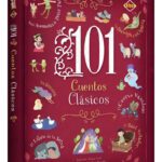 Libro 101 Cuentos Clásicos Edición De Lujo Tapa Acolchada
