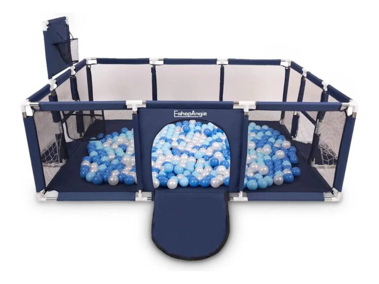 Corral Seguridad Bebes Con Aro De Basket 180cm Sin Pelotas