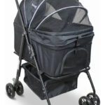 Coche Para Mascotas Transportable 2 En 1 FlexiPet Gris