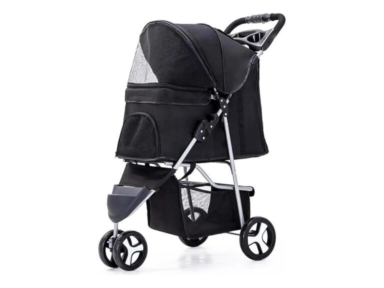 Coche Para Mascota Plegable Y Lavable Raza Pequeña Mediana