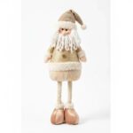 Viejo Pascuero Patas Largas Dorado Extensible 65cm Monos Navidad Patas Largas Adorno Navideño Muneco Pascuero Grande Living Comedor Regalo Disparo