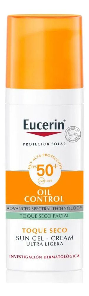 Protector Solar Facial Eucerin Gel Crema Oil Control 50ml Protector Solar Facial Eucerin Gel Crema Oil Control 50ml