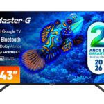Smart Tv Led 43 Google Tv Full Hd Bluetooth Mgg43ffk5 Master-G 2026