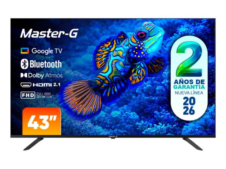 Smart Tv Led 43 Google Tv Full Hd Bluetooth Mgg43ffk5 Master-G 2026