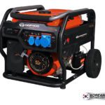 Generador Electrico A Gasolina 93oct De 25 Litros Daewoo 7900w 457cc 17,5 Hp Monocilindrico 4-tiempos Refrigerado Por Aire Salida 3 Enchufes