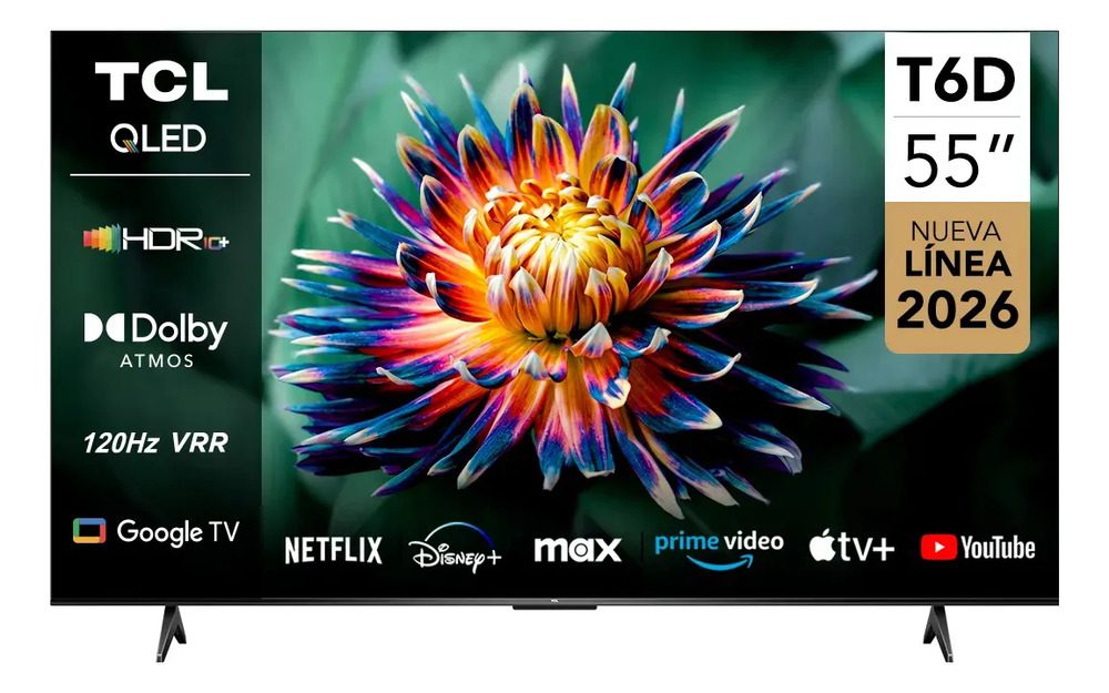 Smart TV 55" TCL QLED UHD 4K 55T6D Smart TV 55" TCL QLED UHD 4K 55T6D