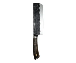 Cuchillo Wayu Hammer Blade Knife martillado acero inoxidable color negro
