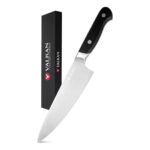 Cuchillo Chef 8 Classic Acero Aleman Asado Cocina Valkan Color Negro